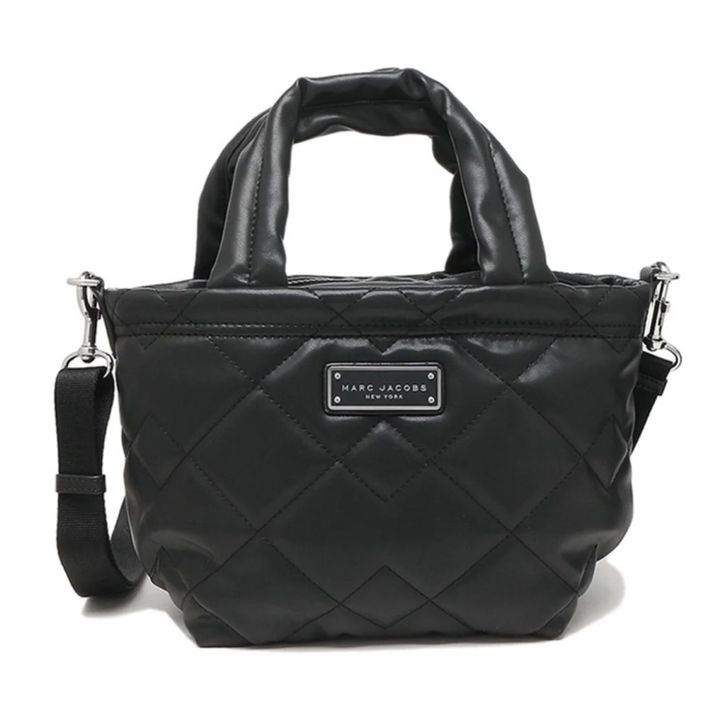Marc Jacobs Black Moto Mini Tote Bag